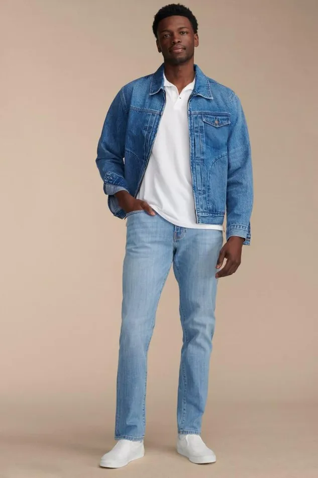 Men Lucky Brand Jeans 412 Athletic Slim Premium Coolmax Stretch Jean Montvale