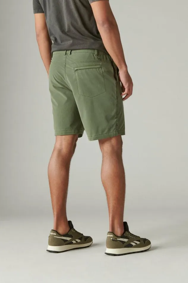 Men Lucky Brand Shorts 8034 Adventure Hybrid Short Four Leaf Clover