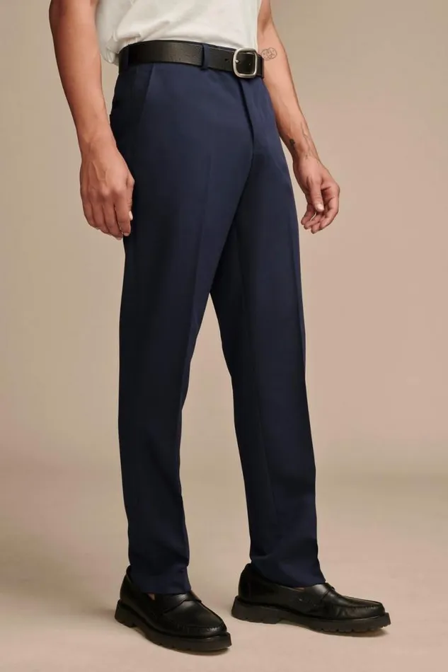 Men Lucky Brand Suit Separates Suit Separate 4 Way Stretch Pant Dark Blue