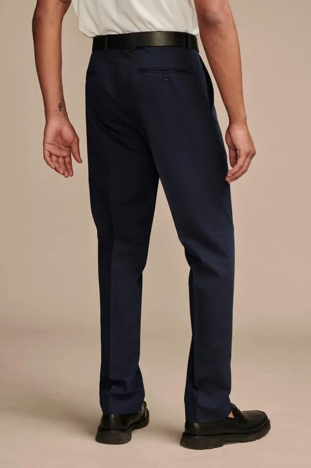 Men Lucky Brand Suit Separates Suit Separate 4 Way Stretch Pant Dark Blue