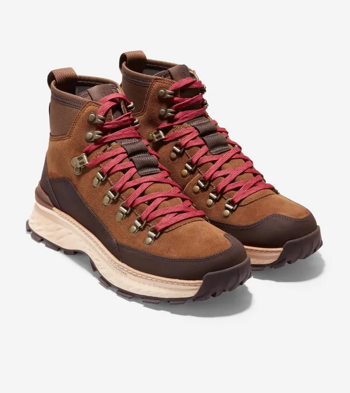 Men Men039s 5ZERGRAND Explore Hiker Boot Brown Cole Haan Boots