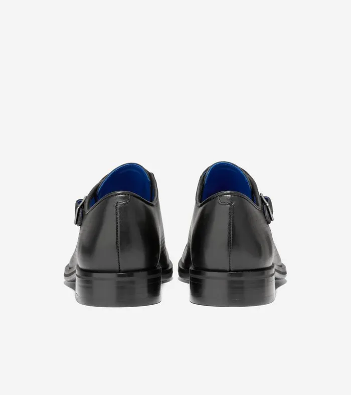 Men Men039s Washington Grand Laser Monk Strap Black Cole Haan Loafers and Drivers Men Men039s Washington Grand Laser Monk Strap Black Cole Haan Loafers and Drivers