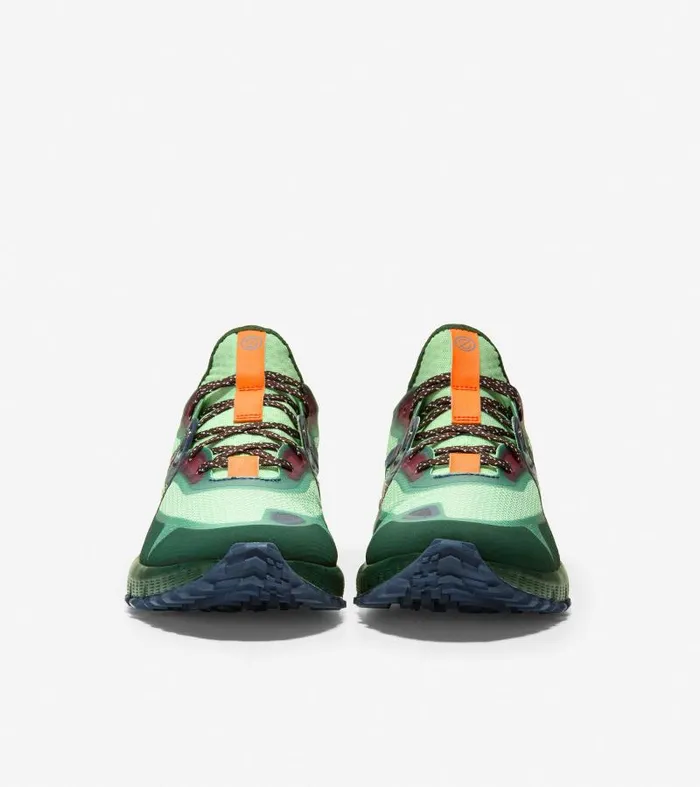 Men Men039s ZERGRAND Overtake AllTerrain Running Shoe Green Cole Haan Sneakers