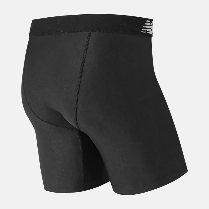 Men Mens 6 Inch Ultra Boxer Brief Black New Balance Underwear Men Mens 6 Inch Ultra Boxer Brief Black New Balance Underwear