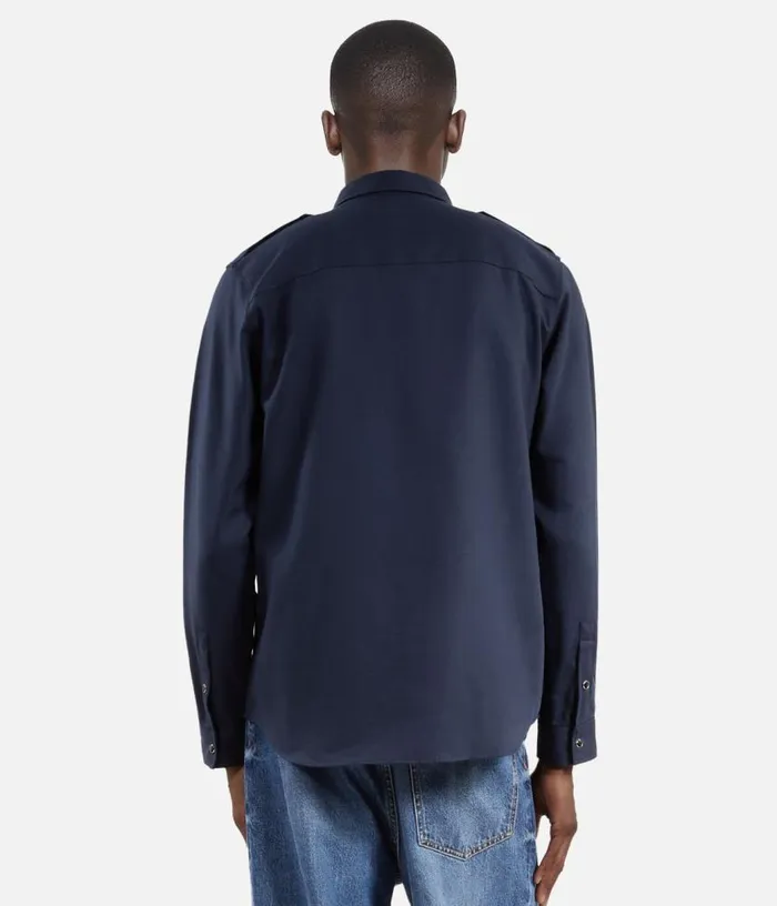 Men Navy Blue Shirt THE KOOPLES Shirts