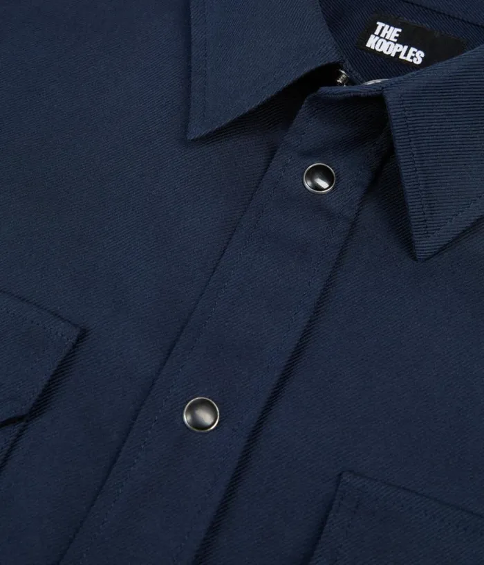 Men Navy Blue Shirt THE KOOPLES Shirts