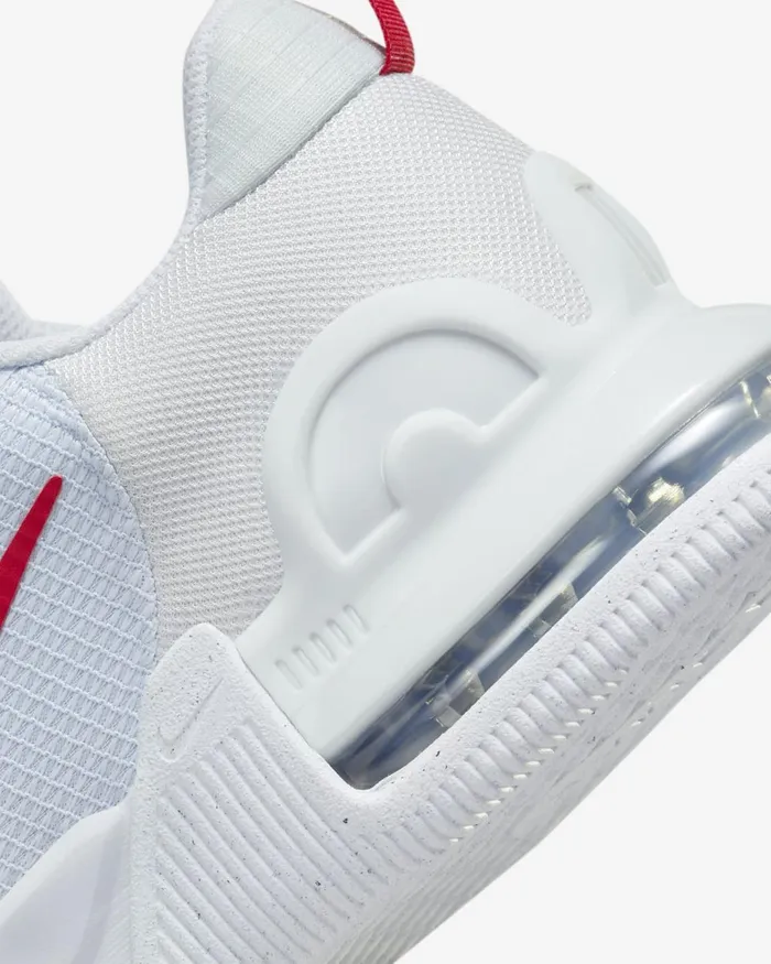 Men Nike All Shoes Air Max Alpha Trainer 5 Football Greypure Platinumwhiteuniversity Red