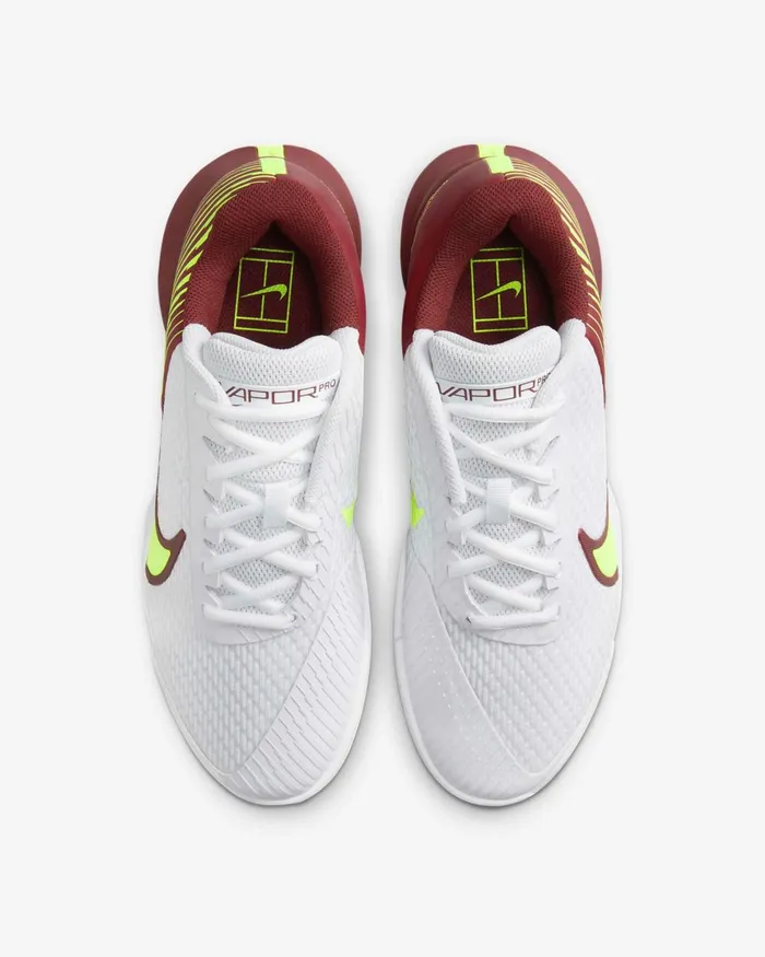 Men Nike All Shoes NikeCourt Air Zoom Vapor Pro 2 Whiteteam Redlime Blast