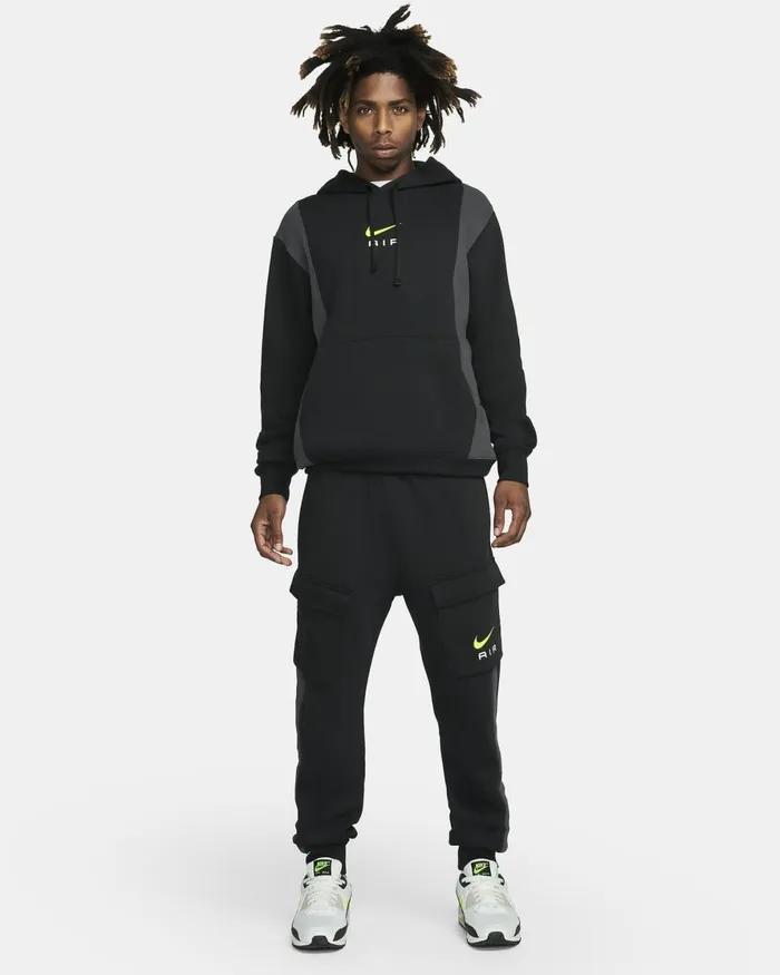 Men Nike Hoodies And Sweatshirts Air Blackanthracite