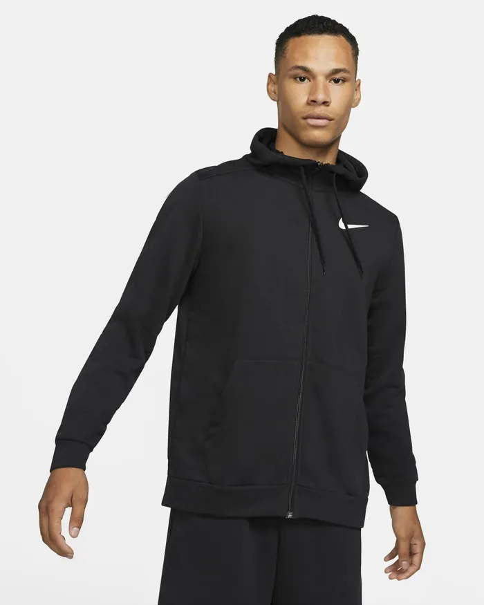 Men Nike Hoodies And Sweatshirts Dry Blackwhite