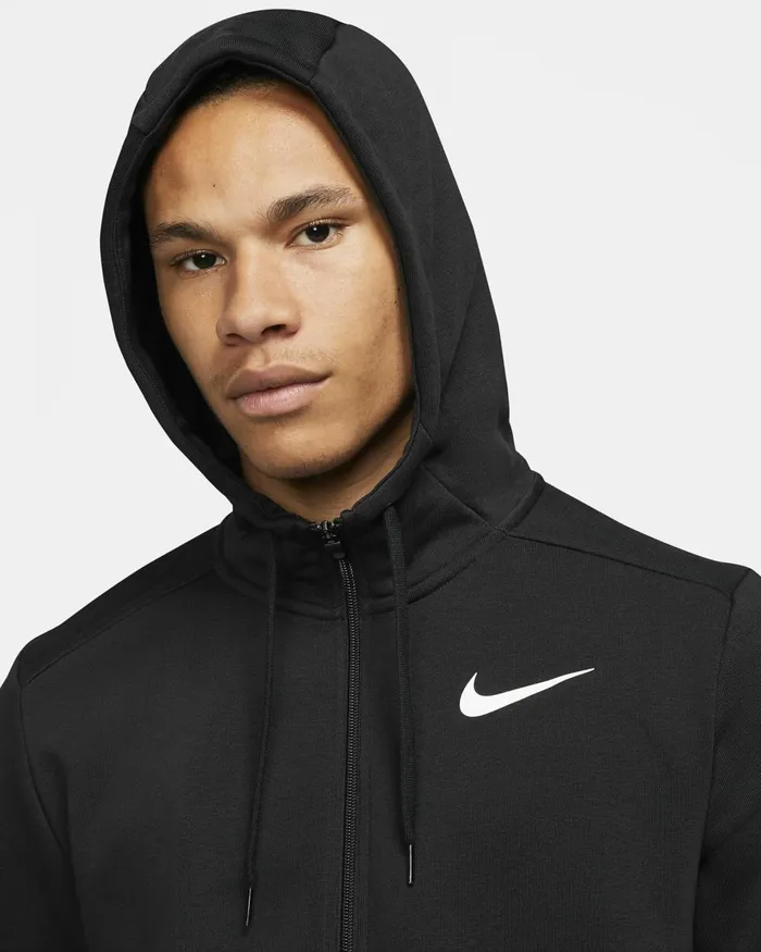 Men Nike Hoodies And Sweatshirts Dry Blackwhite