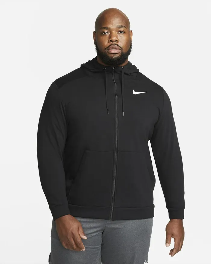 Men Nike Hoodies And Sweatshirts Dry Blackwhite