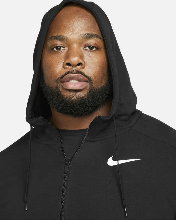 Men Nike Hoodies And Sweatshirts Dry Blackwhite