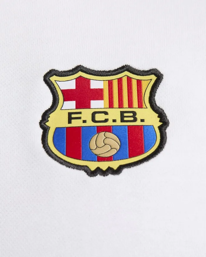 Men Nike Hoodies And Sweatshirts FC Barcelona Club Whiteroyal Blueuniversity Redroyal Blue