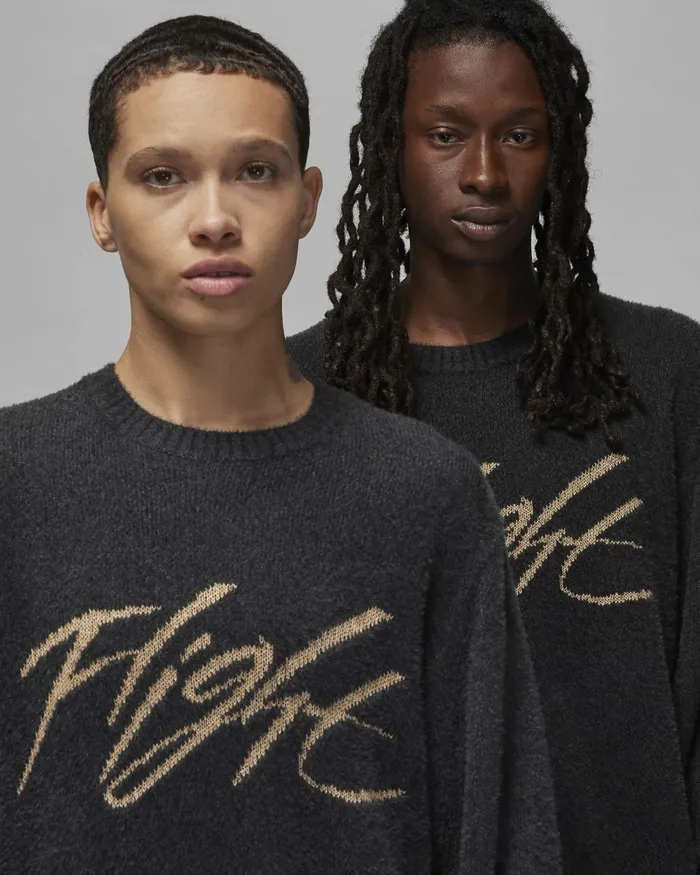 Men Nike Hoodies And Sweatshirts Jordan Flight Heritage Offnoir