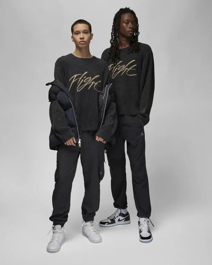 Men Nike Hoodies And Sweatshirts Jordan Flight Heritage Offnoir