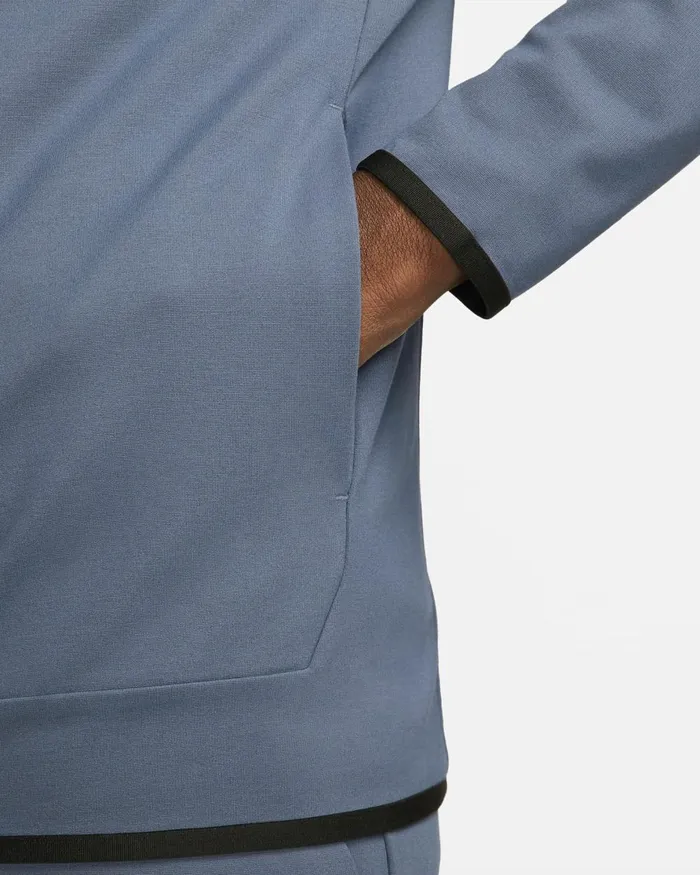 Men Nike Hoodies And Sweatshirts Sportswear Tech Fleece Lightweight Diffused Bluediffused Blue
