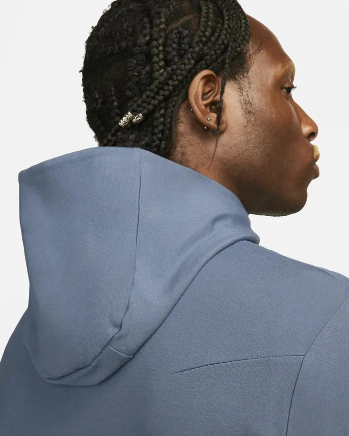 Men Nike Hoodies And Sweatshirts Sportswear Tech Fleece Lightweight Diffused Bluediffused Blue