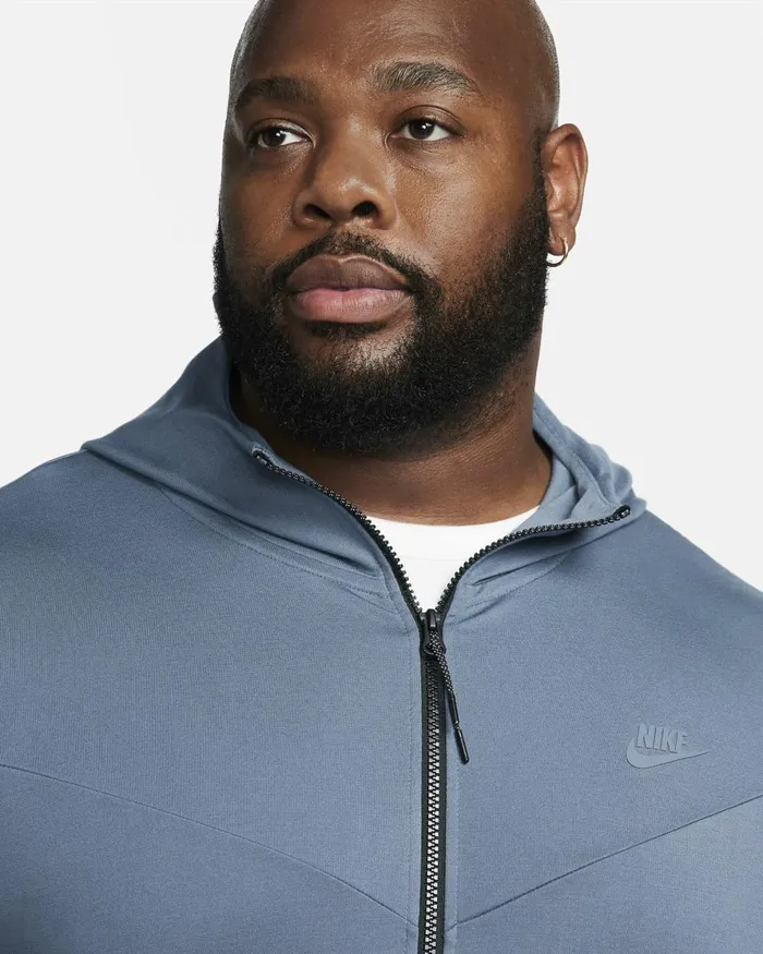 Men Nike Hoodies And Sweatshirts Sportswear Tech Fleece Lightweight Diffused Bluediffused Blue