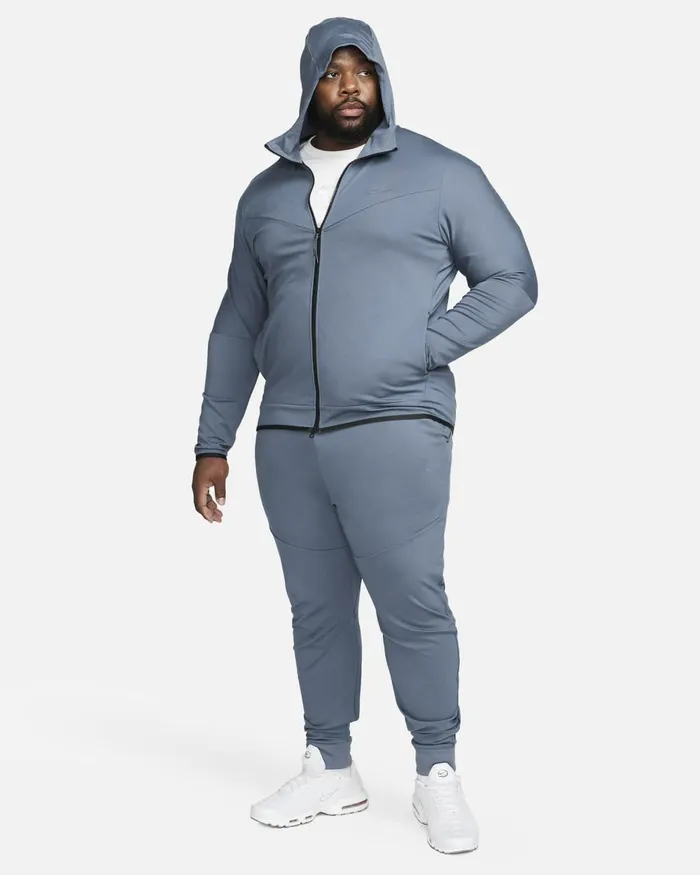 Men Nike Hoodies And Sweatshirts Sportswear Tech Fleece Lightweight Diffused Bluediffused Blue