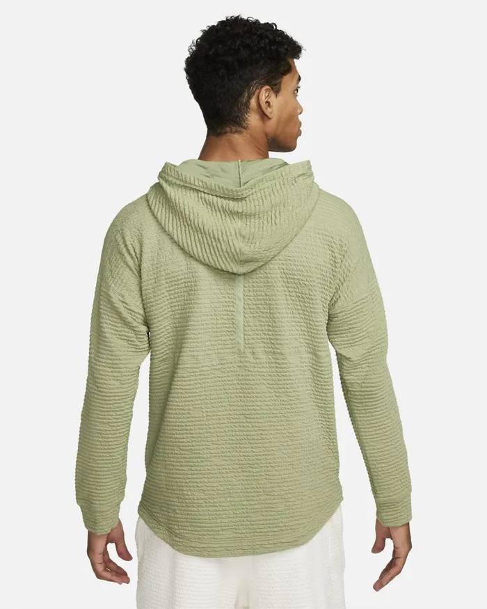 Men Nike Hoodies And Sweatshirts Yoga Oil Greenoil Green