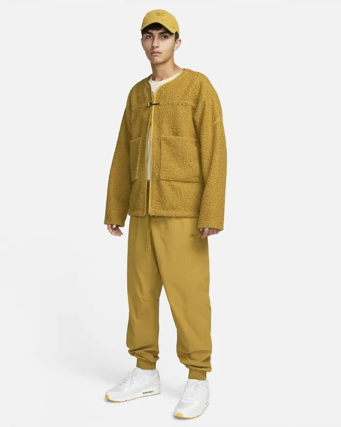 Men Nike Jackets Sportswear Tech Pack Bronzineblackbronzine