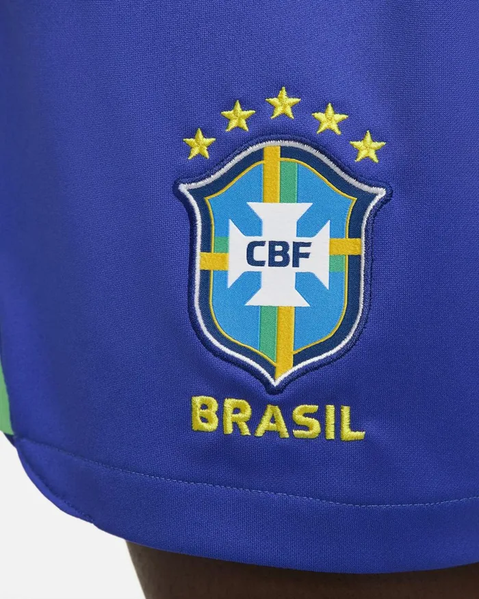 Men Nike Shorts Brazil 202223 Stadium Home Paramount Bluegreen Sparkgreen Spark