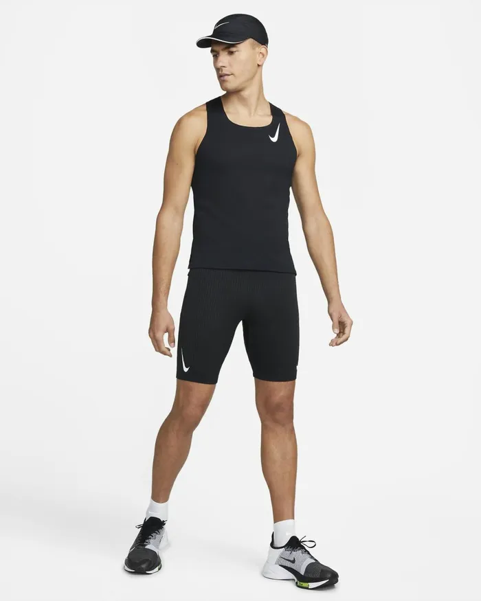 Men Nike Shorts DriFIT ADV AeroSwift Blackblackblackwhite