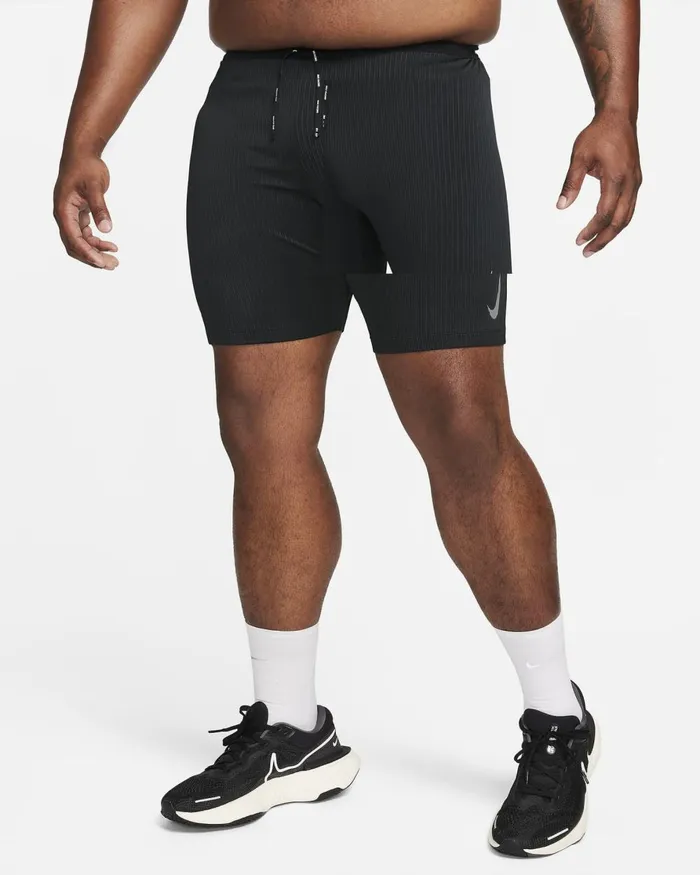 Men Nike Shorts DriFIT ADV AeroSwift Blackblackblackwhite