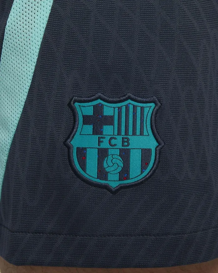 Men Nike Shorts FC Barcelona Strike Third Thunder Bluelight Aquaenergy