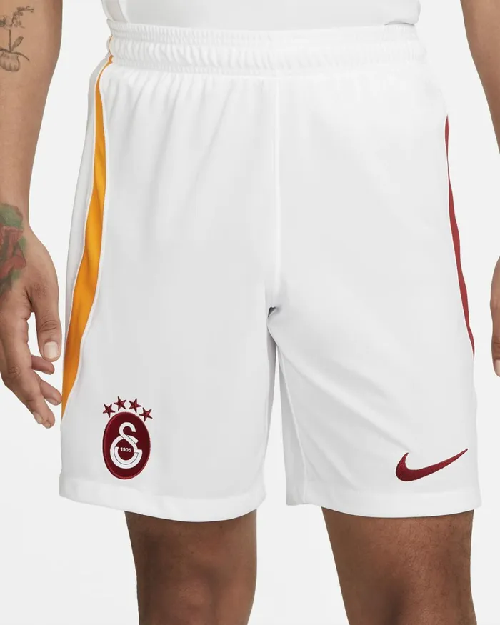 Men Nike Shorts Galatasaray SK 202223 Stadium Third Whitevivid Orangepepper Red