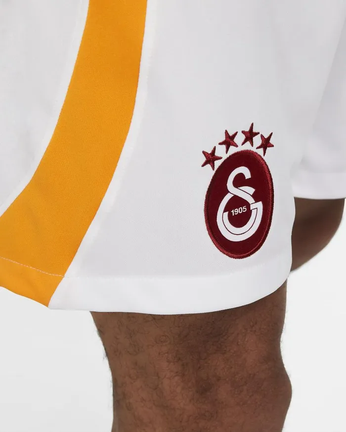 Men Nike Shorts Galatasaray SK 202223 Stadium Third Whitevivid Orangepepper Red