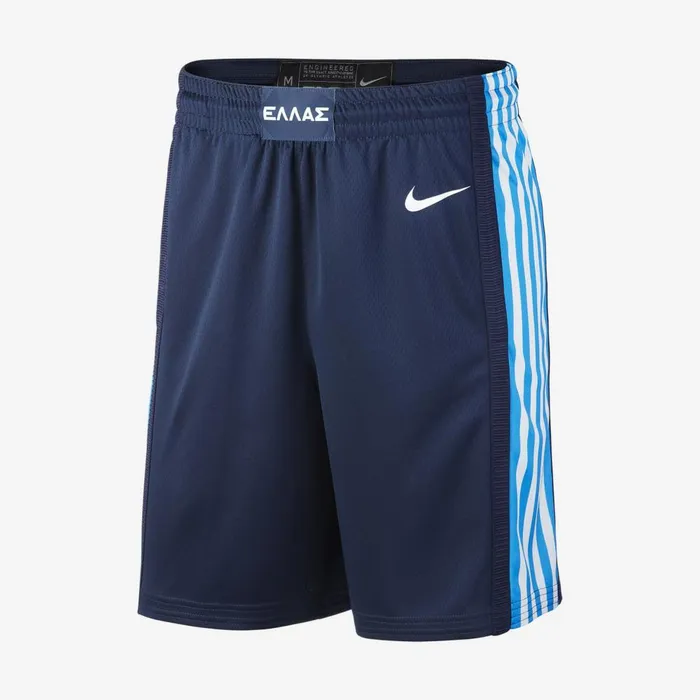 Men Nike Shorts Greece Road Limited College Navywhite