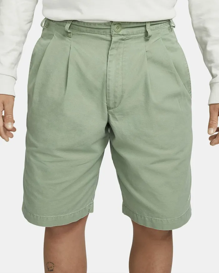 Men Nike Shorts Life Oil Greenwhite