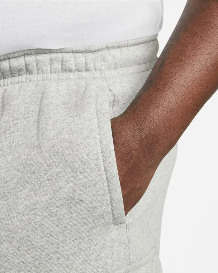 Men Nike Shorts Sportswear Club Dark Grey Heathermatte Silverwhite