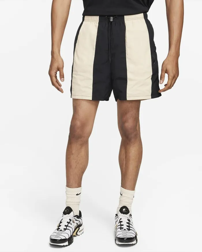 Men Nike Shorts Sportswear Tech Pack Blacksand Driftsand Driftblack