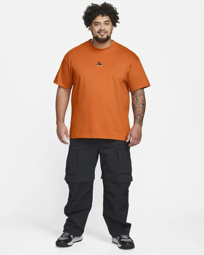 Men Nike Tops And TShirts ACG Campfire Orange
