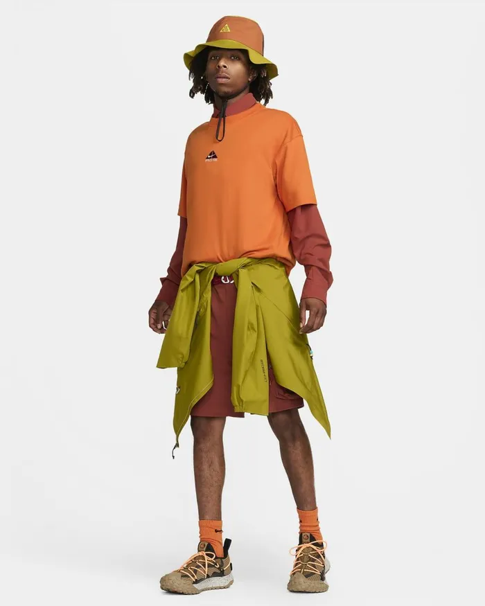 Men Nike Tops And TShirts ACG Campfire Orange