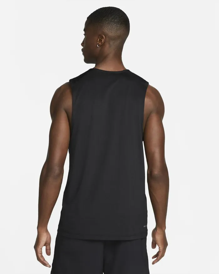 Men Nike Tops And TShirts Ready Blackcool Greywhite