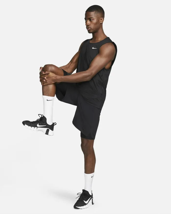 Men Nike Tops And TShirts Ready Blackcool Greywhite