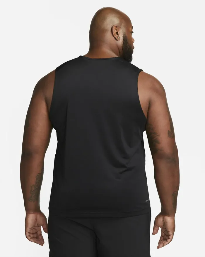 Men Nike Tops And TShirts Ready Blackcool Greywhite