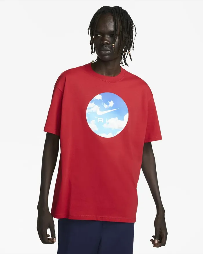 Men Nike Tops And TShirts Sportswear Gym Red