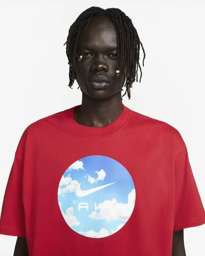 Men Nike Tops And TShirts Sportswear Gym Red