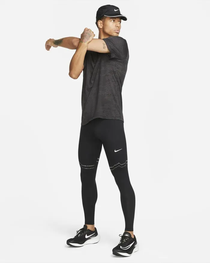 Men Nike Trousers And Tights DriFIT ADV Running Division Black