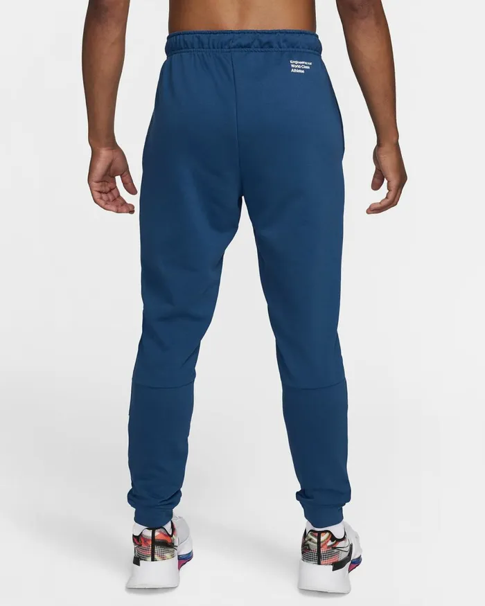 Men Nike Trousers And Tights DriFIT Court Bluesummit White