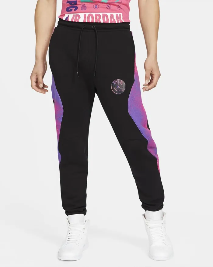 Men Nike Trousers And Tights Paris SaintGermain Black