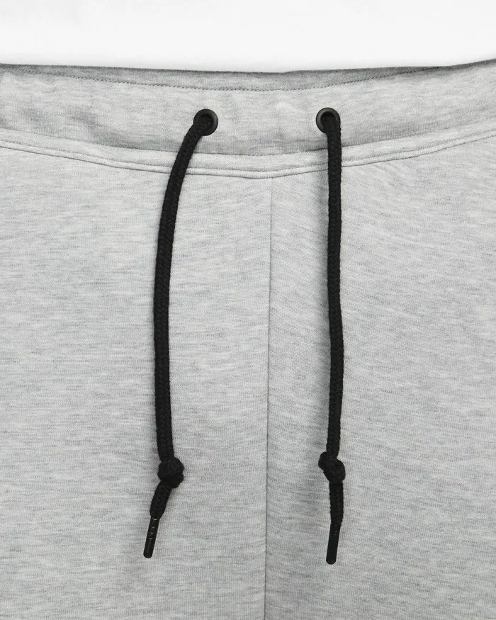 Men Nike Trousers And Tights Sportswear Tech Fleece Dark Grey Heatherblack