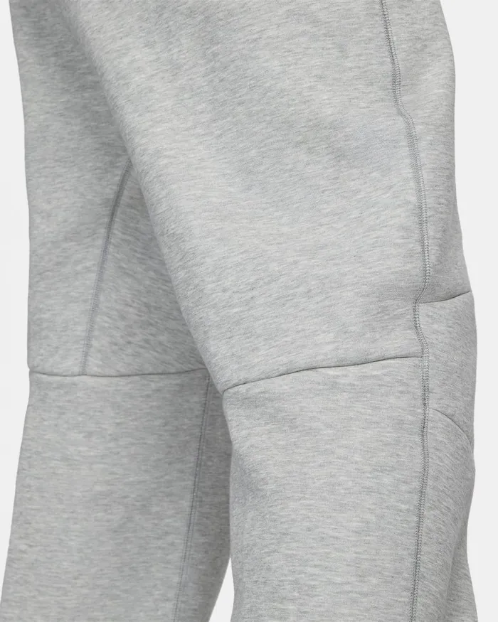 Men Nike Trousers And Tights Sportswear Tech Fleece Dark Grey Heatherblack
