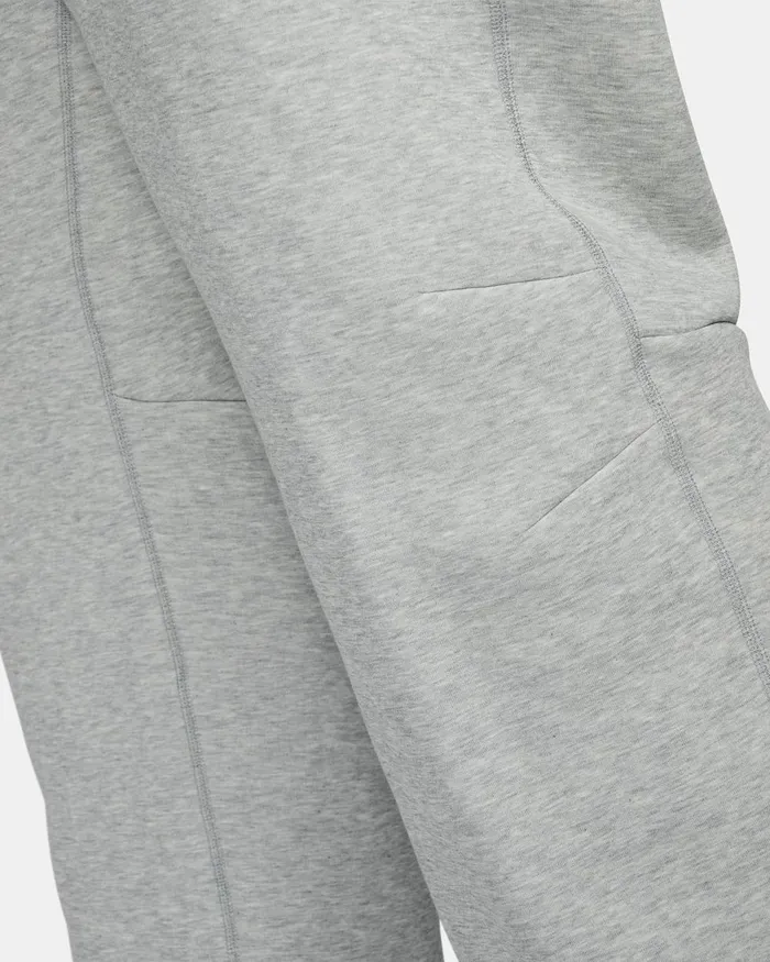 Men Nike Trousers And Tights Sportswear Tech Fleece Dark Grey Heatherblack
