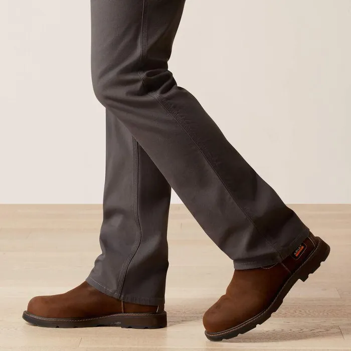 Men Pants and Shorts Ariat Rebar M5 Straight DuraStretch Made Tough Straight Pant Rebar Grey Men Pants and Shorts Ariat Rebar M5 Straight DuraStretch Made Tough Straight Pant Rebar Grey